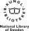Logo Bibliothèque nationale de Suède